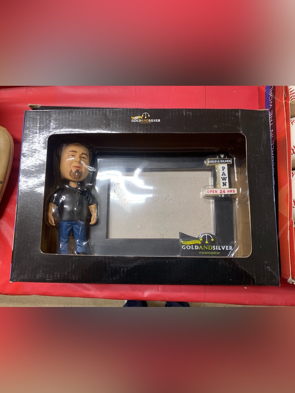 Gold & Silver Pawn Shop Chumlee Bobblehead Picture Frame